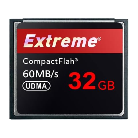 Original 32GB CompactFlash Card,UDMA Speed Up to 60MB/s,Original CF Card Camera Memory Card Cover