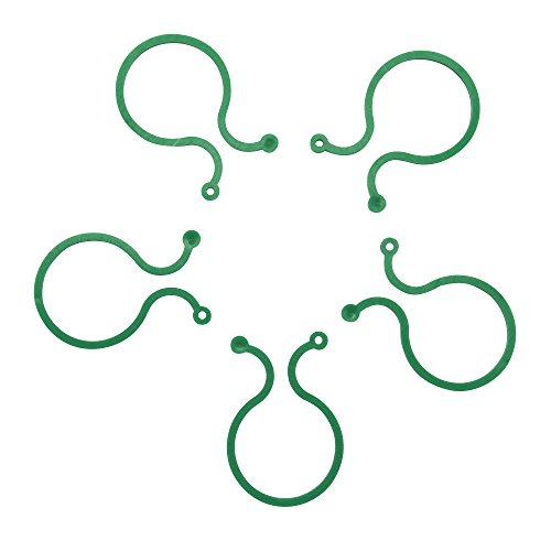 image for Hysagtek 100 Pcs Garden Plant Support Tomato Clips Plant Clips Vegetab