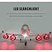 FANXMF RC Airbus 747 A380 2.4G Remote Control Electric Plane Four Motor RC Airplane Toy RC Airliner with LED Lights Drop Resistant Aircraft 2 Batteries EPP Airplane for Beginners Kids Gifts (A-380)