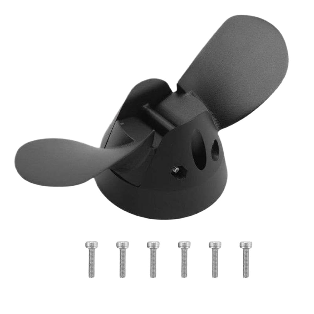 Hélice Plegable para Barco Efoil Surf Motor Barco hélice fueraborda Compatible con
