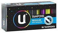 U by Kotex Tampons Regular 16 Pack