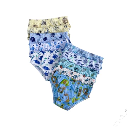 Kit 10 Cueca Infantil menino Slip Cuequinhas infantis Forradas G