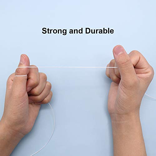 Vivifying 1Mm Waxed Thread, 328 Yard White 150D Waxed Leather Thread With Needles For Bookbinding, Diy Crafts And Sewing Leather Projects #TOP2