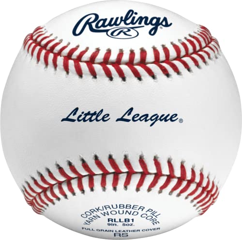 Rawlings | LITTLE LEAGUE Competition Grade Baseballs | RLLB1 | Youth/14U | Game/Practice Use | 6 Count by Rawlings - Used condition - US$32.54