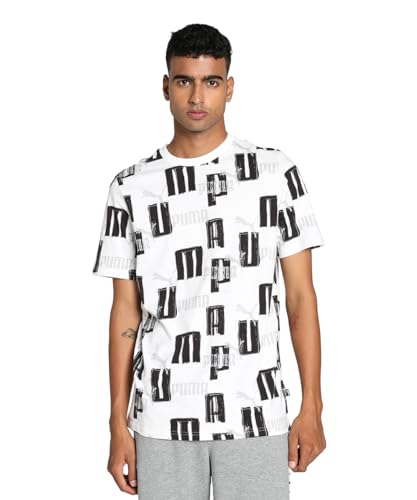 Image of Puma Men's Polyester Regular Fit T-Shirt