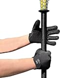Kayaking Gloves - Full Finger Black Rowing Gloves with Anti Slip Palm- Ideal for Kayaking, Paddling,
