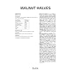Bulk Powders 500 g Walnut Halves Pouch