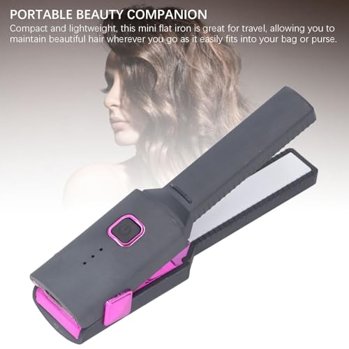 Plancha de pelo mini portátil USB para viaje miniatura 7
