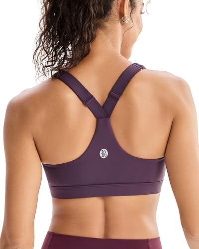 Image of RUNNING GIRL Sports Bras for Women, Molded Cup High Impact Sports Bra Workout Bras for Women High Support Racerback