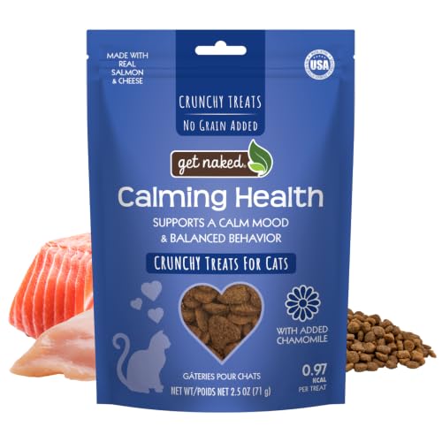 Get Naked Cat Calming Treats Salmon & Cheese...
