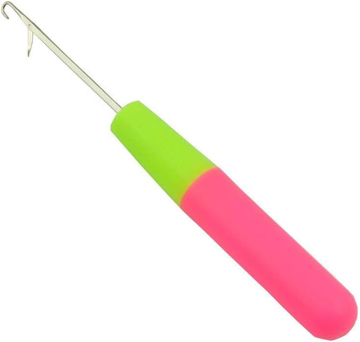 GEX 6.5 inch Plastic Crochet Latch Hook Needle Ventilating Holder 1PC