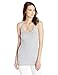 Splendid Women's 2x1 Rib Fitted Tank-Heather Grey