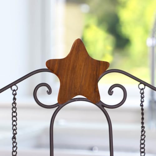 Cast Iron Recipe Book Stand Kitchen Work Top Cookbook Holder (CV85)