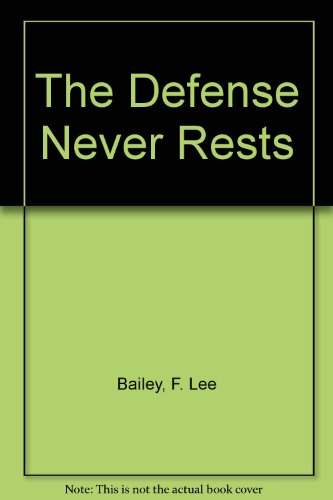 The Defense Never Rests 0451092368 Book Cover