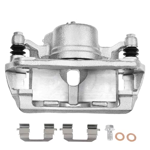 Image of Detroit Axle - Front Brake Calipers for Honda Accord Civic Fit CR-Z Acura ILX, Brake Calipers with Bracket Replacement Disc Brake Calipers Assembly