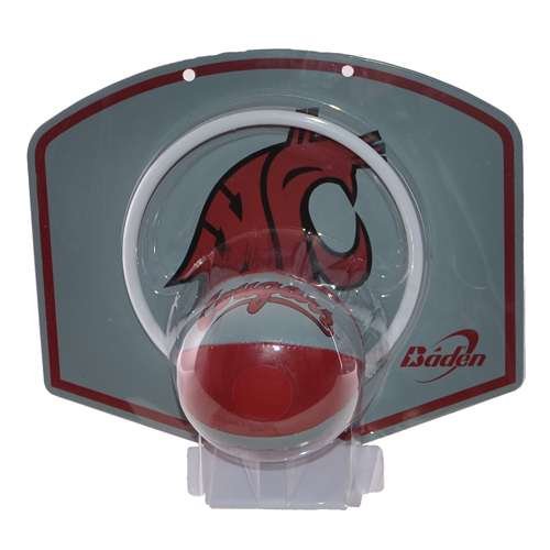 Baden Bbm-2469A-P24 Washington State Cougars Mini Hoop And Ball Set #TOP26