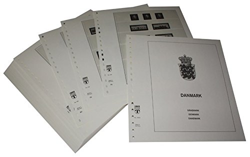 Feuilles pré-imprimées Danemark 1991-2006 pour timbres Schleswig Thule