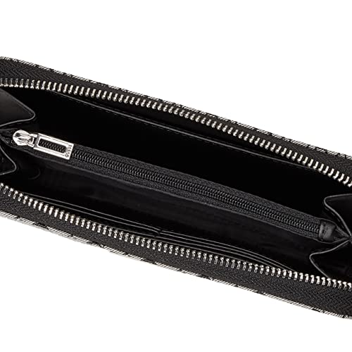 Carteira Lathan Medium, Guess, Feminino, Preto, Un