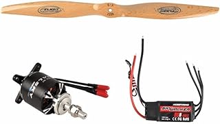 NOBRIM Propeller Motor ESC Set Motive Power Driving Force Kit for RC Electric Model Airplane