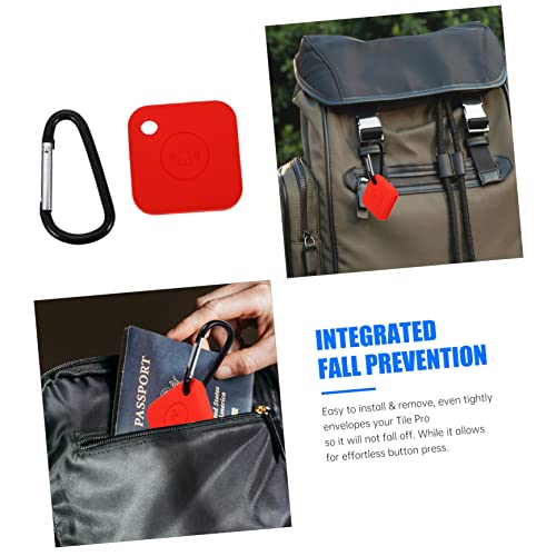 DOITOOL Smart Tracer Protective Case Sleeve for Tile Mate - Easy Install Removal Keychain Included Tracer Cover - Thumbnail 3