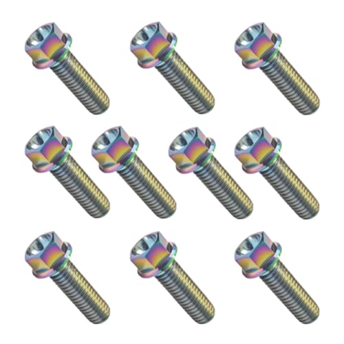 10 �`�^���{���g�Z�p�l�W M6 M8 �y�ʃt�@�X�i�[ MTB �p(Colorful,20MM_M8)