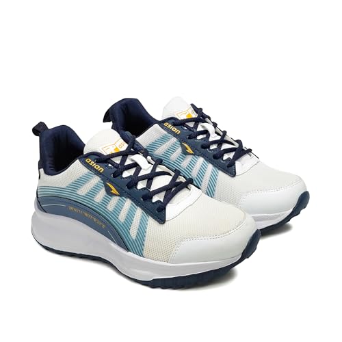 Image of ASIAN Men's Turbo-22 Sports Running,Walking,Gym Shoes with Lightweight EVA Sole with Casual Sneaker Shoes for Men's & Boy's