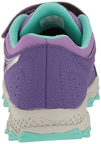 Saucony Cohesion Tr14 Alternative Closure Trail Running Shoe, Purple/Pink, 13 Us Unisex Big Kid #TOP2