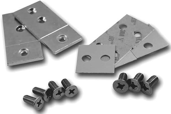 HES Universal Mounting Tabs - Mount inside hollow metal and aluminum jambs