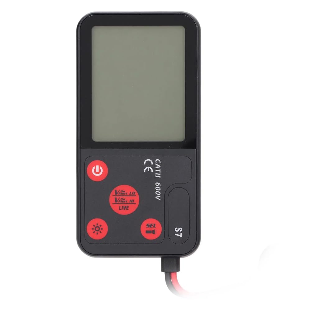 Multímetro Digital de 3,5 Pulgadas 6000 conteo reconocimiento automático Multifuncional Detector portátil de Resistencia a la presión AC - DC
