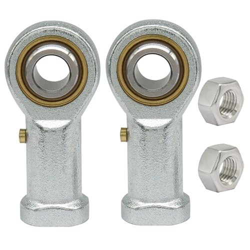 Waziaqoc PHSB6 Female Rod End Bearing, 3/8 Inch Bore, 2-Pack