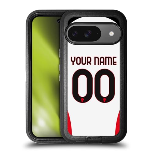 Étui personnalisé Google Pixel 9 Pro AC Milan coque antichoc maillot extérieur 2024/25