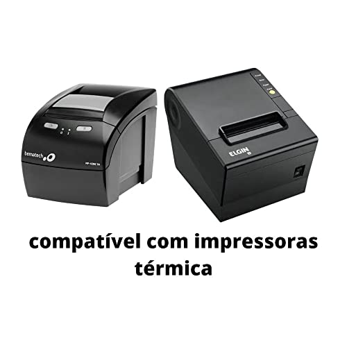 Bobina Térmica, Regispel, 80mmx40m, 1 Via, Amarela, 48 Gramas, Caixa com 30