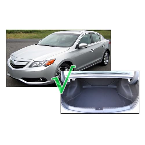Revestimiento Carga Maletero Trasero Coche Alfombrilla Maletero Bandeja Suelo Alfombra Protector Almohadilla Barro para Acura para ILX 2012-2018 Maletero Alfombra Alfombrilla - imagen 6