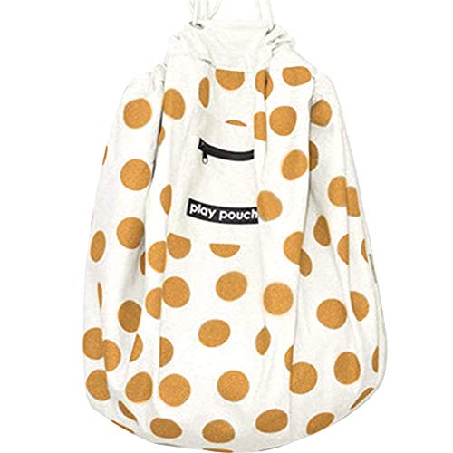 チヤミ おもちゃ収納袋 収納 バッグ プレイマット ベビージム 収納マット お片づけ お出かけ