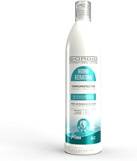 HidroKeratina ThermoProtectant Hair Treatment Kera Giorgio International System | TermoProtector Capilar Colombia (21.9oz-650ml), White