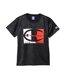 半袖Tシャツ キッズ 丸首 速乾 グラフィックロゴプリント ラバープリント ライトポリエステルメッシュ ショートスリーブTシャツ スクールボーイズ CK-BS313-090-160