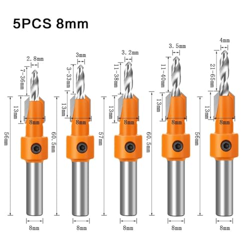 Perceuse étagée bois outil d'installation trous vis autotaraudeuse - 2