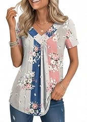 Pink & Blue on Apricot