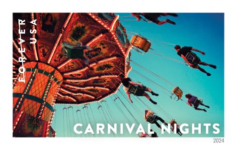 Carnival Nights 2024 (Sheet of 20) First-Class Mail Forever Postage Stamps by United States Postal Service - Used condition - Image 4