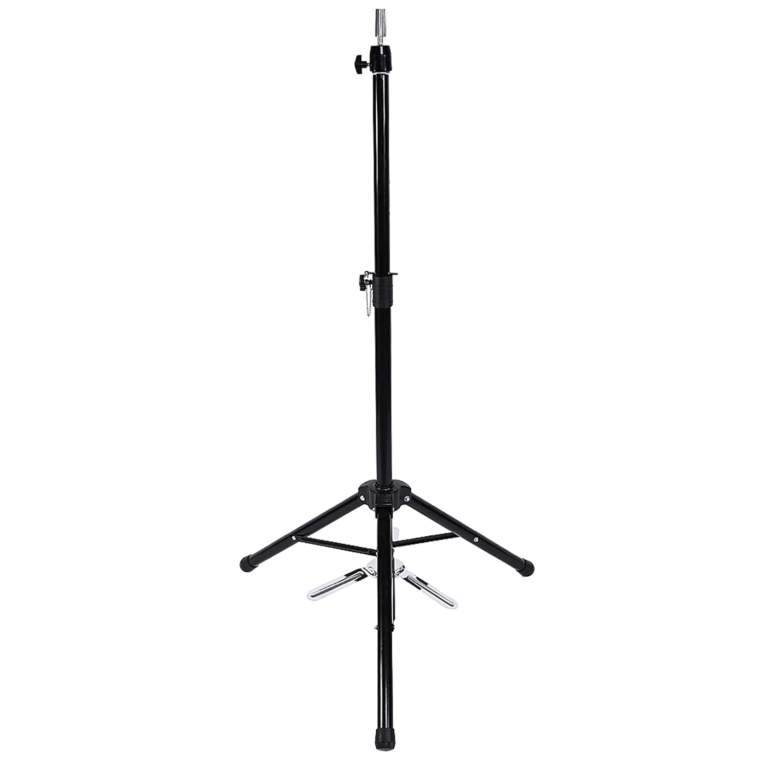 Adjustable Hairdressing Mannequin Head Tripod Stand Stable, Rotatable, Adjustable Height Convenient Storage, Ideal for Training and Display