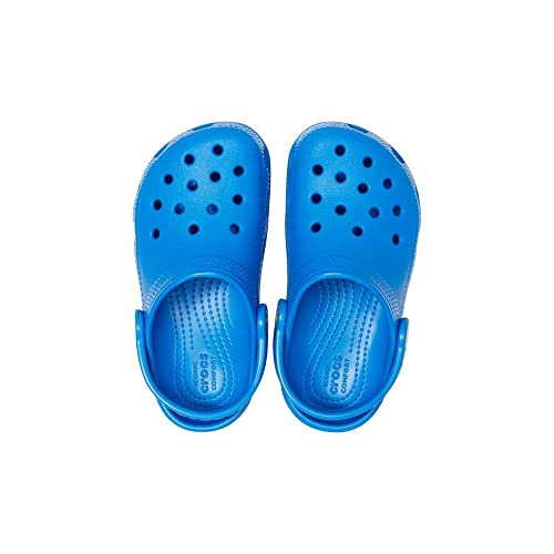 Image of crocs Unisex-Child Bright Cobalt Clogs-3 UK (J3) (204536-4JL)