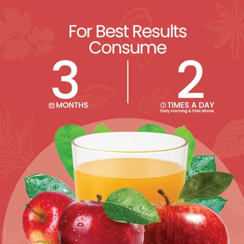 Image of Krishna's Apple Cider Vinegar 1000 ml | Raw, Unfiltered, Unpasteurized | with the Mother - (Pack of 2)