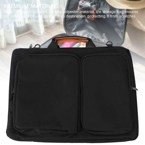 AZMUDE Sac d'ordinateur Portable de 15,6 Pouces Grande capacité Business Business Bagas Bagas Protective Computer Batching Boîte pour Les Voyages de Bureau en Polyester Durable – vue 3
