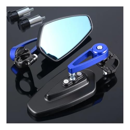 Retrovisor moto de aluminio CNC premium para manillares de 7/8 pulgadas en motos Ya&maha