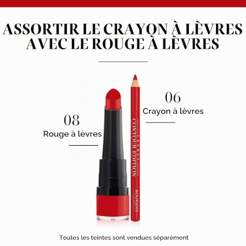 Rouge À Lèvres Mat Bourjois 29166438008 – Ultra Pigmenté, Longue Tenue 24H - vue 9