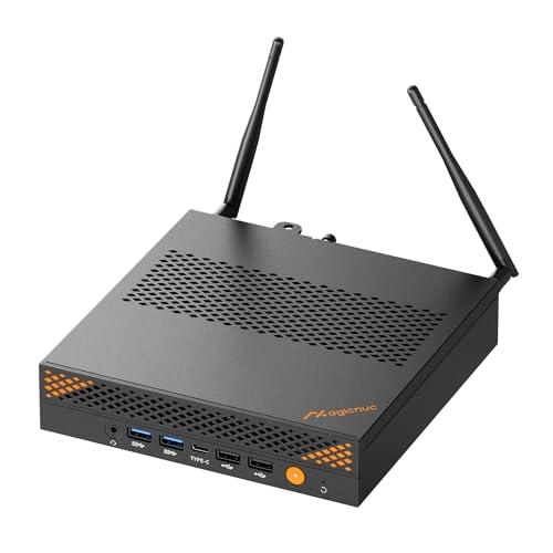 MAGICNUC AG3 Mini PC Workstation Core i9 13900HK (14C/20T, Up to 5.4GHz) 32GB DDR5 RAM 1TB PCIe SSD Mini Computers，9×USB Ports/2×LAN/HDMI/DP/Wi-Fi6/BT 5.2 Mini Desktop Computers