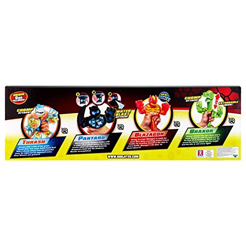 Heroes Of Goo Jit Zu Special Edition Box Set Pack (All Star 4 Pack ( Thrash, Pantaro, Blazagon, Braxor)) #TOP2