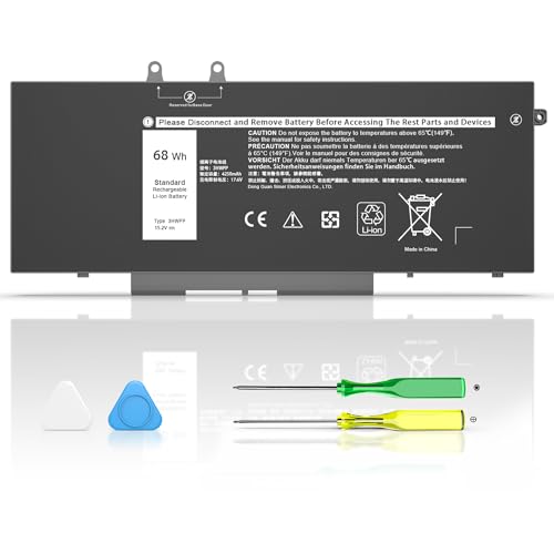 New 3HWPP 15.2V 68Wh 4-Cell Laptop Battery Compatible with Dell Latitude...