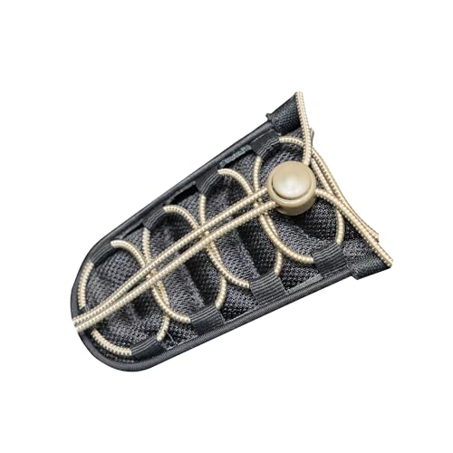 [NODC] 伸びる靴紐 ドローコード 靴ひも 結ばない 簡単靴紐 シューレース クイックリリース (カーキ, 100cm)