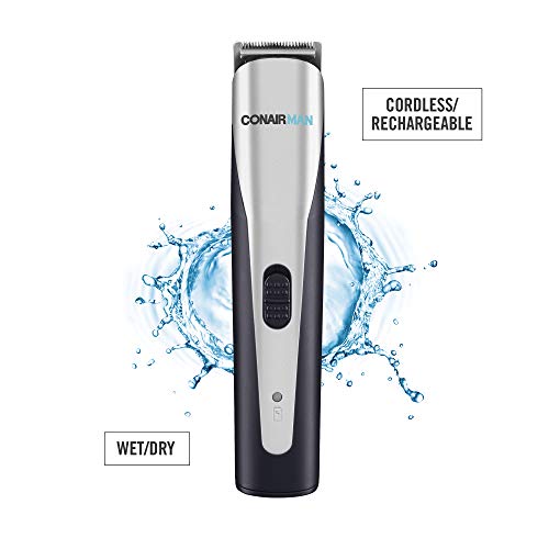 Conairman All-In-One Beard Trimmer For Men, For Body, Face, Ear And Nose Hair Trimmer, 8 Piece Men's Grooming Kit, Lithium Battery-Powered #TOP2
